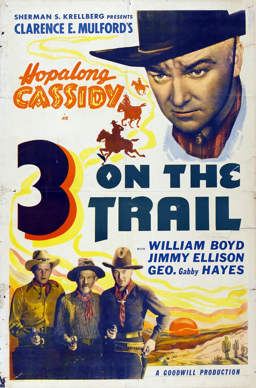 THREE ON THE TRAIL